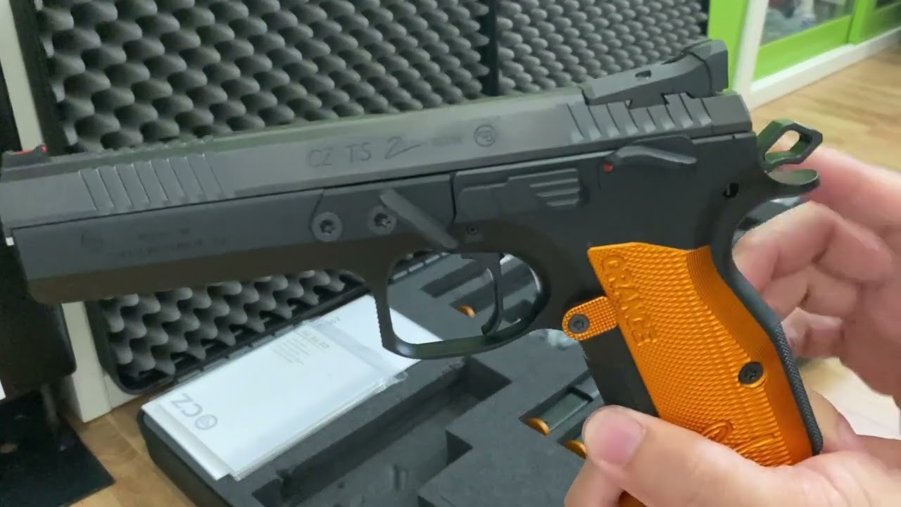 รีวิว CZ TS2 Orange .40sw ปืนใหม่ของCZ สำหรับ STD div IPSC