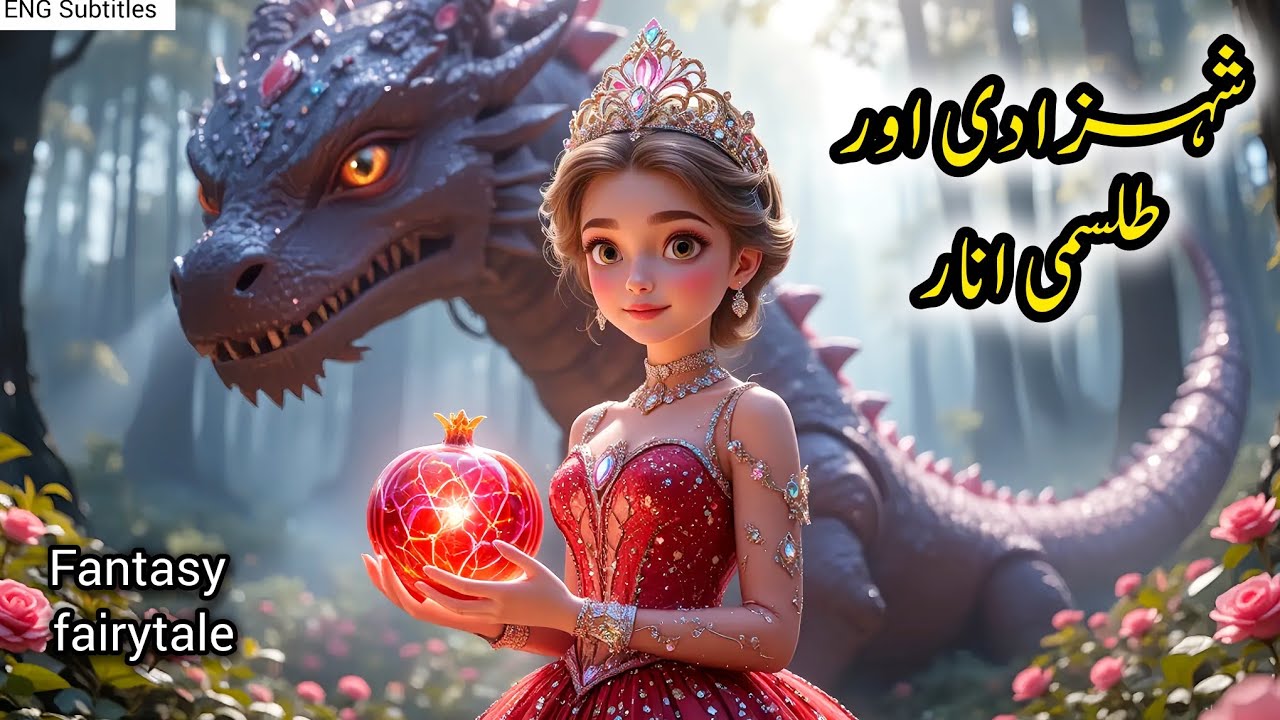 Princess👸 and the Enchanted Pomegranate |hindi fairy tales #hindistories #bedtimestories 
