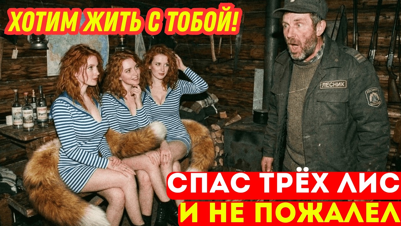 Лесник СПАС ТРЁХ ЛИС Из Огня. На Следующий День — Понял, Что Это НЕОБЫЧНЫЕ ЗВЕРИ