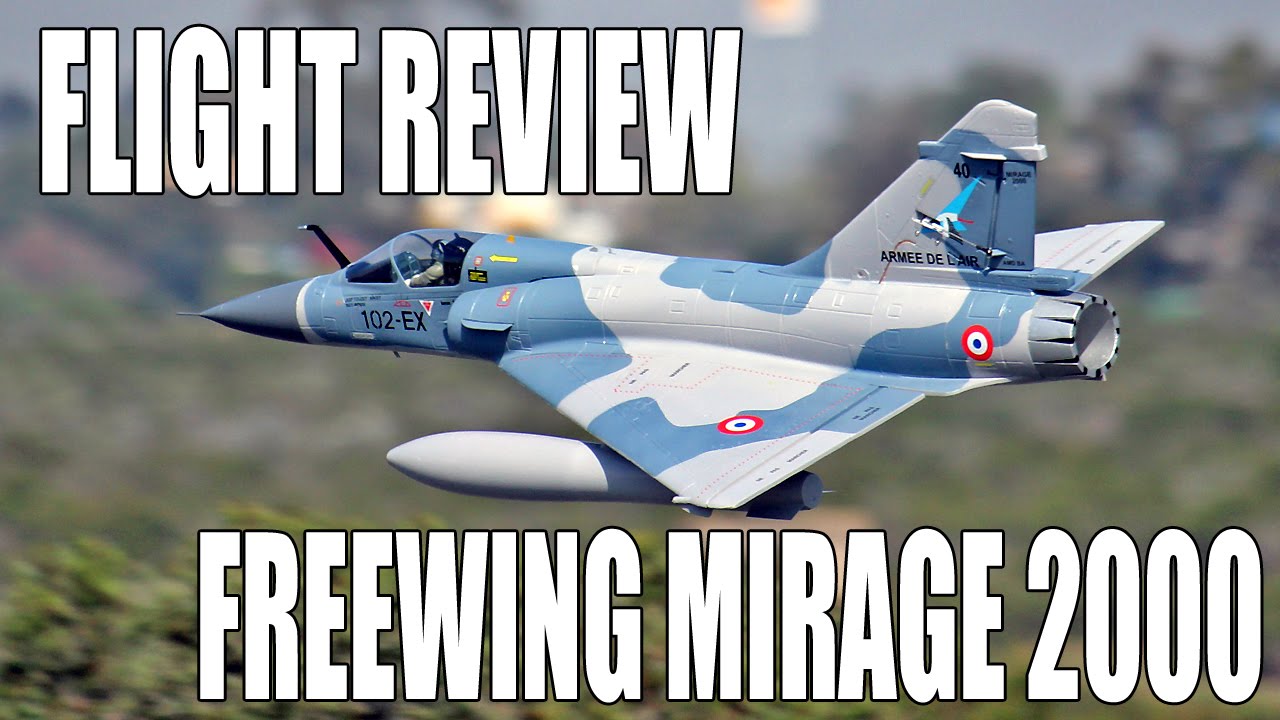 Сборка и летный обзор - Freewing Mirage 2000 (80-мм электродвигатель)