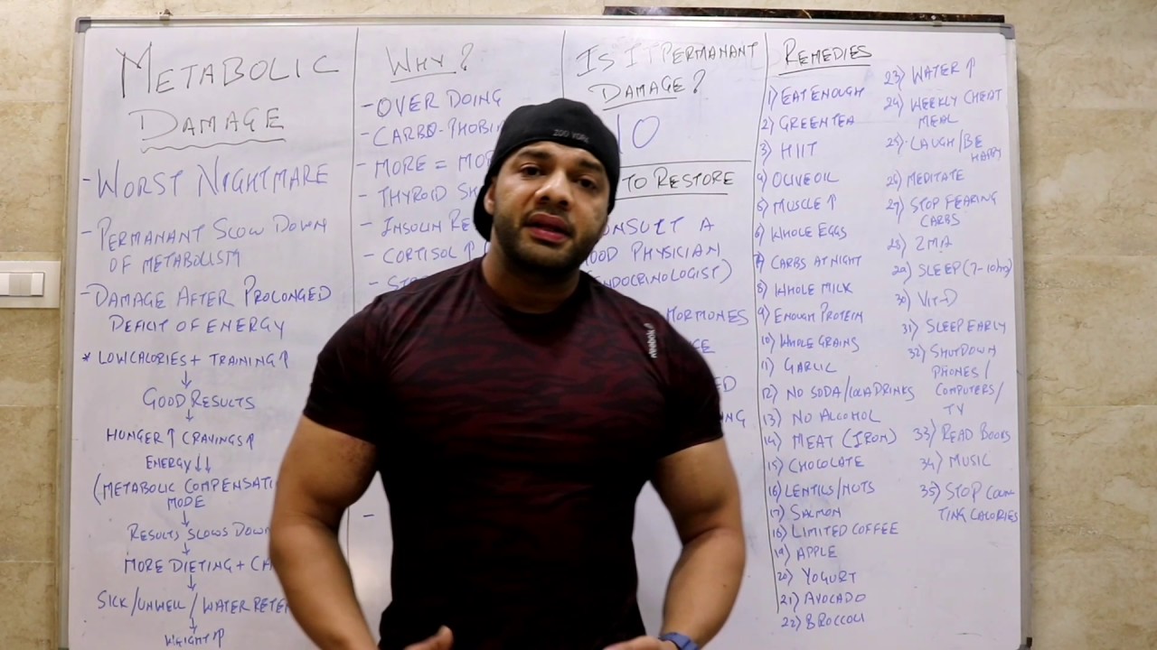 METABOLIC DAMAGE YOUR WORST NIGHTMARE- Dr. NIKHIL TARI's EXPLANATION
