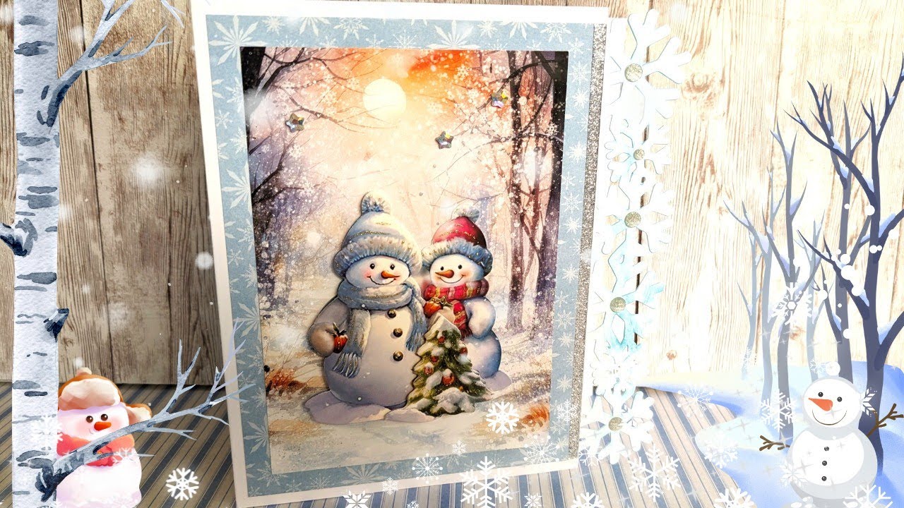 Adorable Snowmen Cards