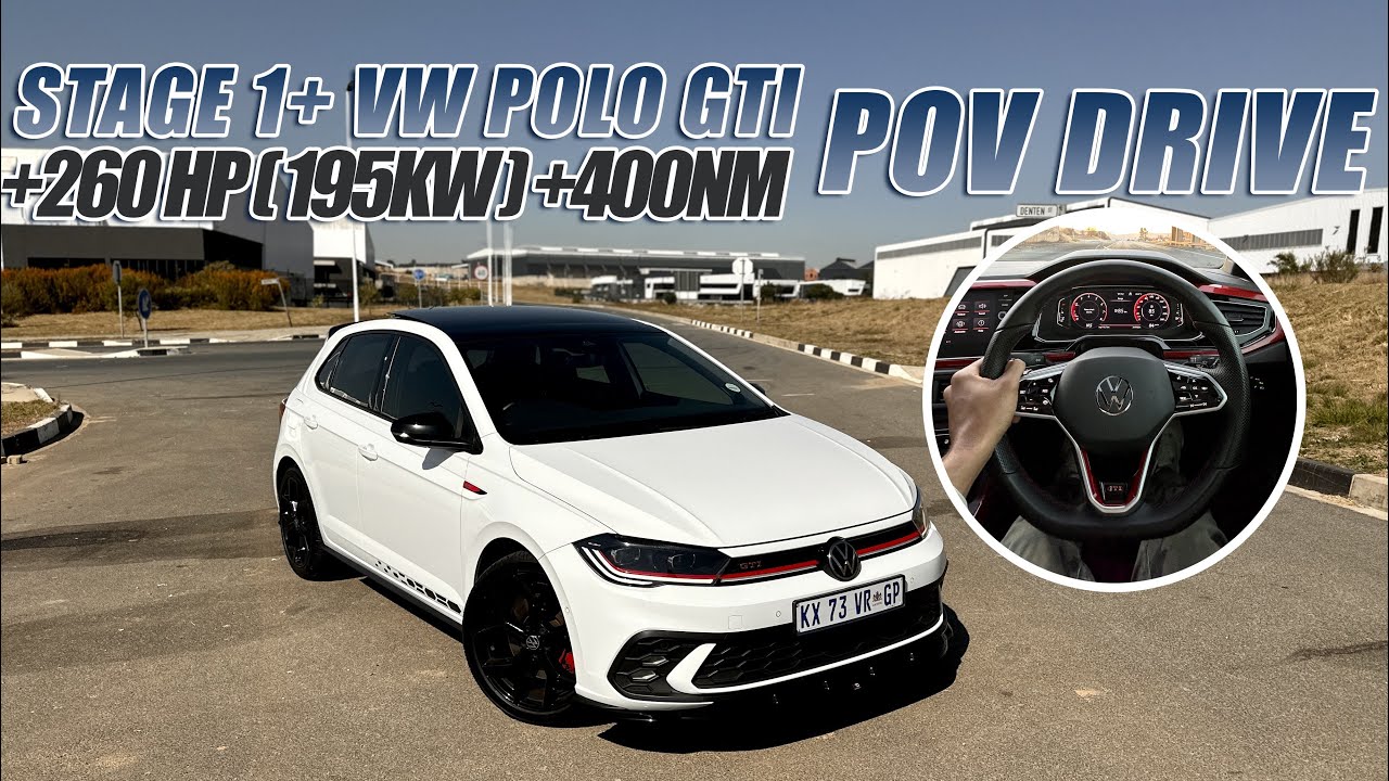 POV DRIVE: Stage 1+ Tuned New VW Polo GTI | 267HP(195KW) +400NM |