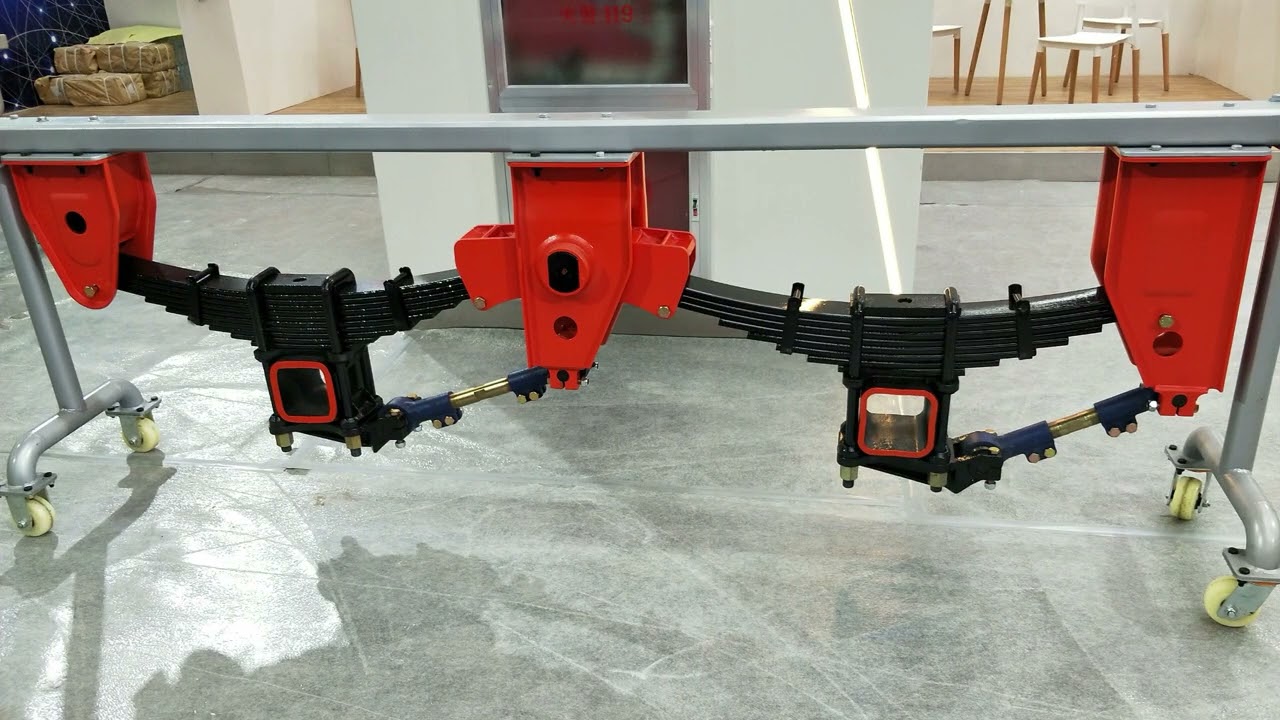 LH Hot Selling American Two-axle /Three axle Mechanical Suspension track  1360 mm
