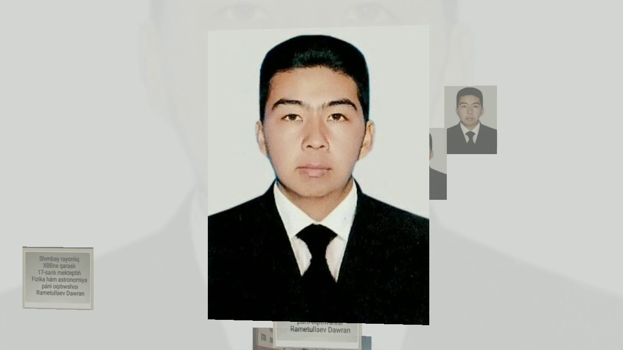 Qoraqolpoģıston Chimboy 17-maktab Rametullaev Dawran