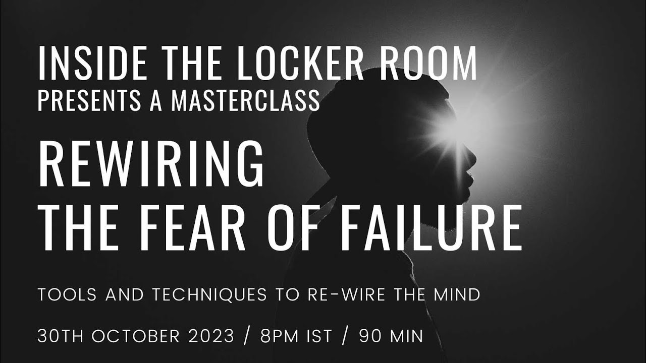Re-wiring Fear: A Masterclass by Shayamal Vallabhjee