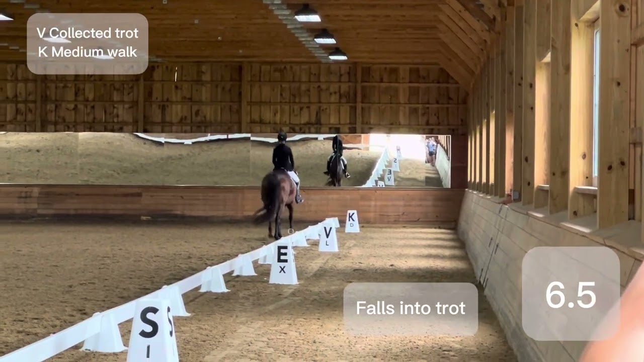 USDF Second Level Test 1; Arden Juliet 63.429%