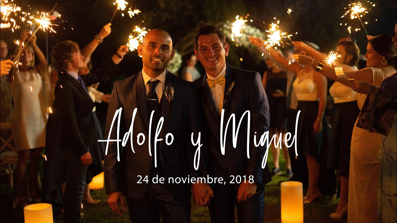 Best gay wedding - El mejor video de Boda Gay en Cancún  Miguel y Adolfo / 24 de noviembre 2018