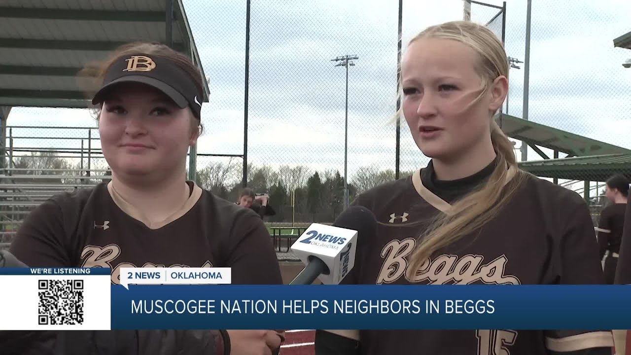 Племя Маскоги-Крик предоставило женской софтбольной команде «Беггс Леди Демонс» временное поле.