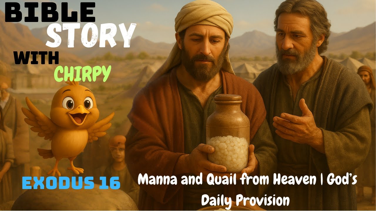 Exodus 16 – Manna and Quail from Heaven | God’s Daily Provision