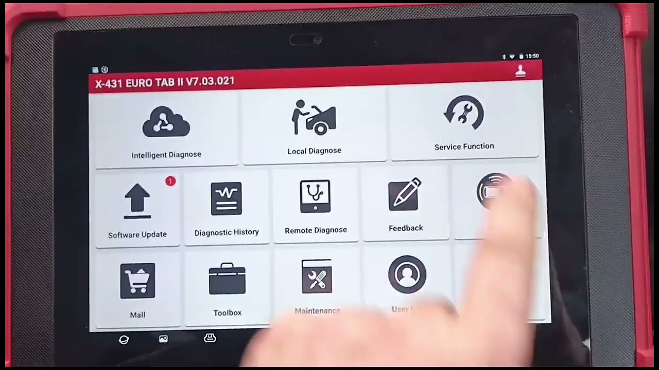 Как сбросить AdBlue, двигатель не перезапускается через --- миль с помощью Launch Euro Tab 2
