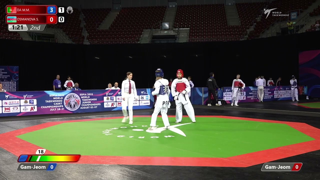 409 Round of 64 Women  49kg POR DA CONCEICAO RODRIGUES FERREIRA Matilde maria AZE OSMANOVA Samarrukh