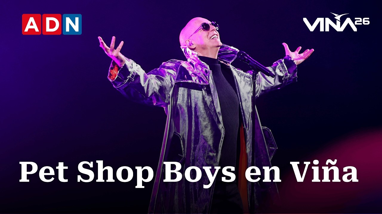 Así se vivió la presentación de PET SHOP BOYS en Viña 2026