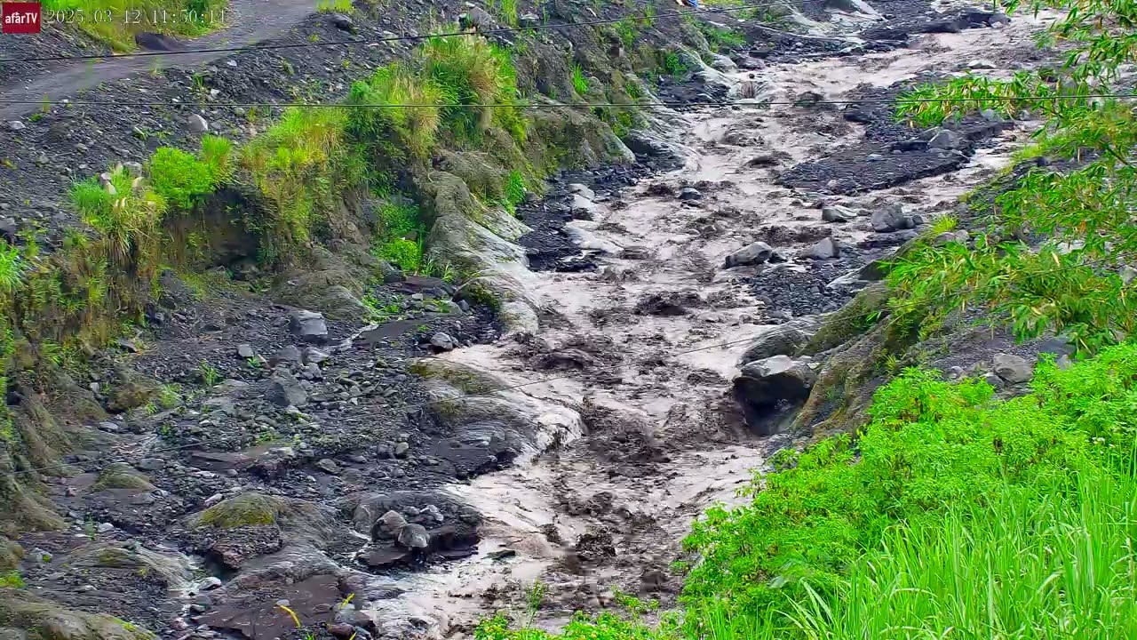 Mar 12, 2025: Lahar / Flash Flood at Semeru Volcano, Indonesia