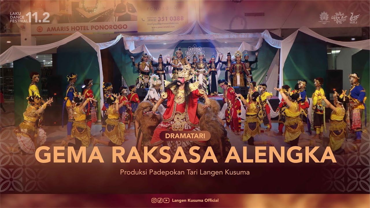 DRAMATARI GEMA RAKSASA ALENGKA - LDF 11.2 Tahun 2025 - Padepokan Tari Langen Kusuma Ponorogo
