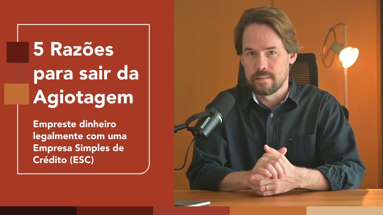 5 Razões para sair da Agiotagem e emprestar dinheiro legalmente com uma ESC