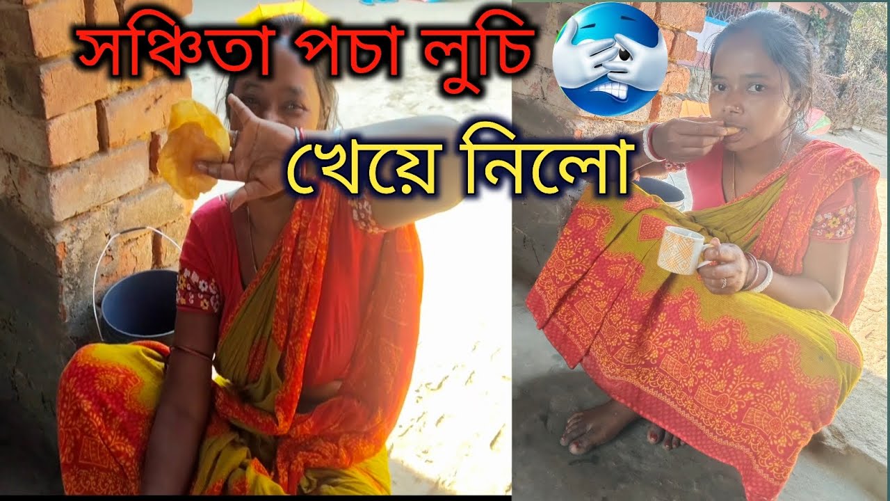 সঞ্চিতা পচা লুচি খেয়ে নিলো l শেষ পর্যন্ত কি ঘটলো l daily vlog 🤣#vlogvideo viralvideos #youtube 