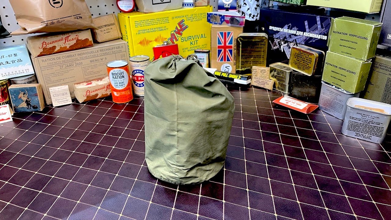 MASSIVE SURPRISE 1974 Vietnam War Army Combat Survival Kit Review