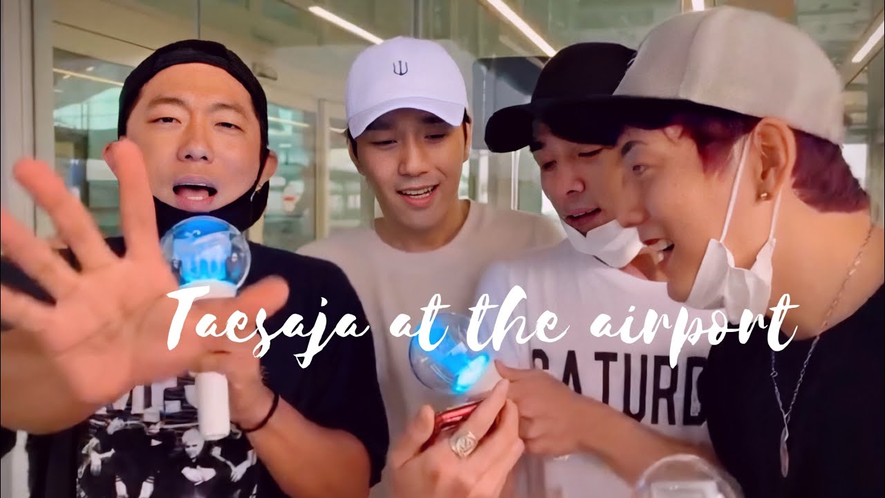 2020 태사자 완전체 인스타그램 라이브 시리즈 마지막 공항 Taesaja Instagram Live at the Airport