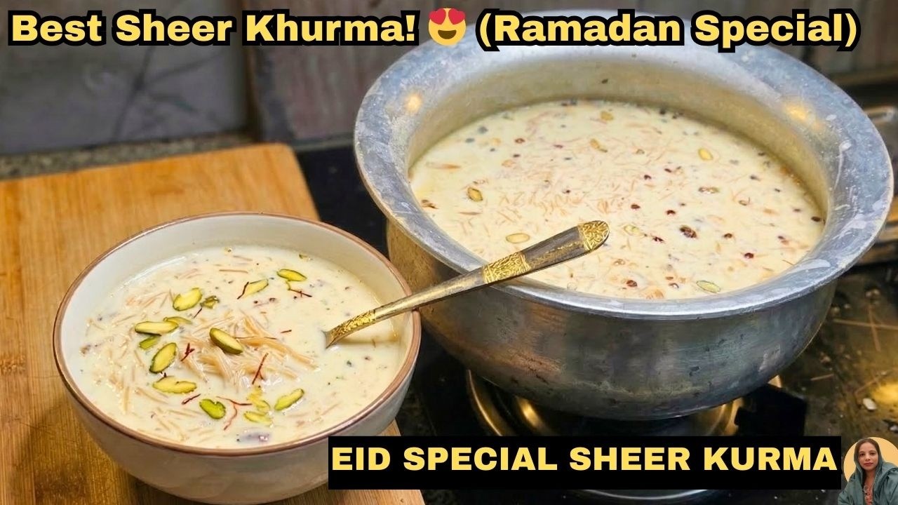 EID SPECIAL SHEER KHURMA RECIPE 🌙 | SHAHI SHEER KHURMA BANANE KA SAHI TARIKA 🥣
