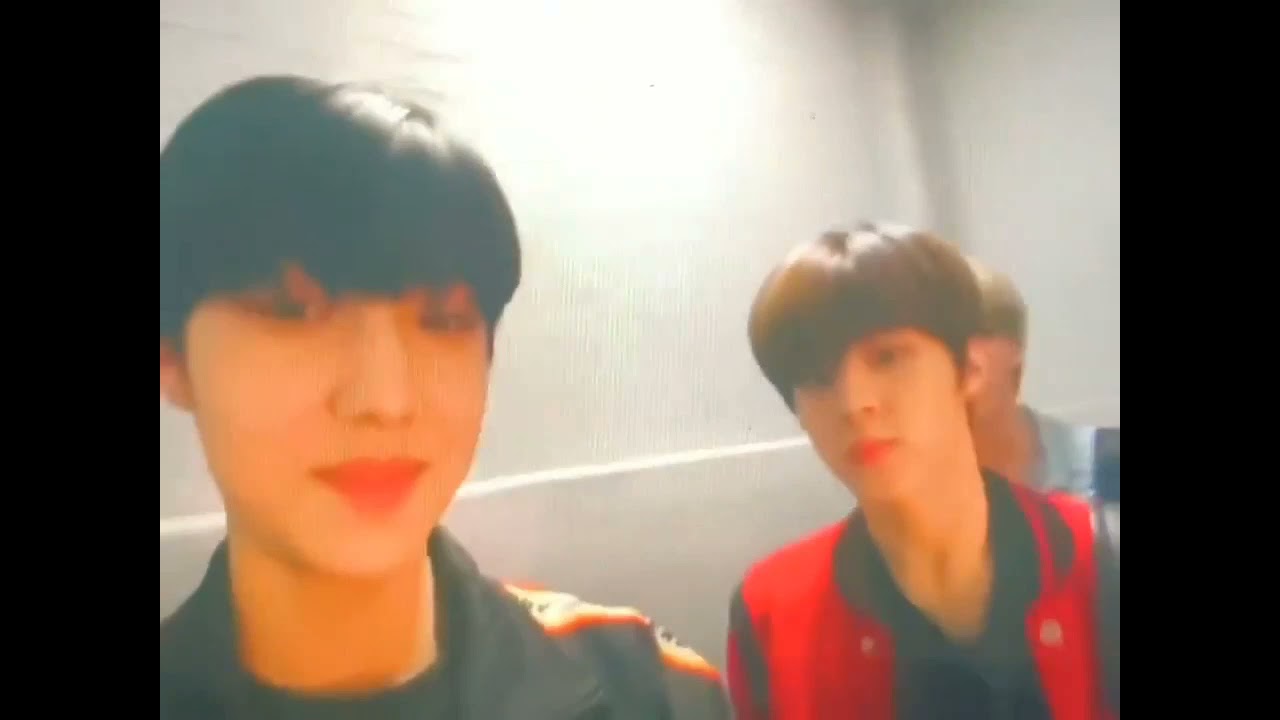 엑스원(x1) 비공개영상