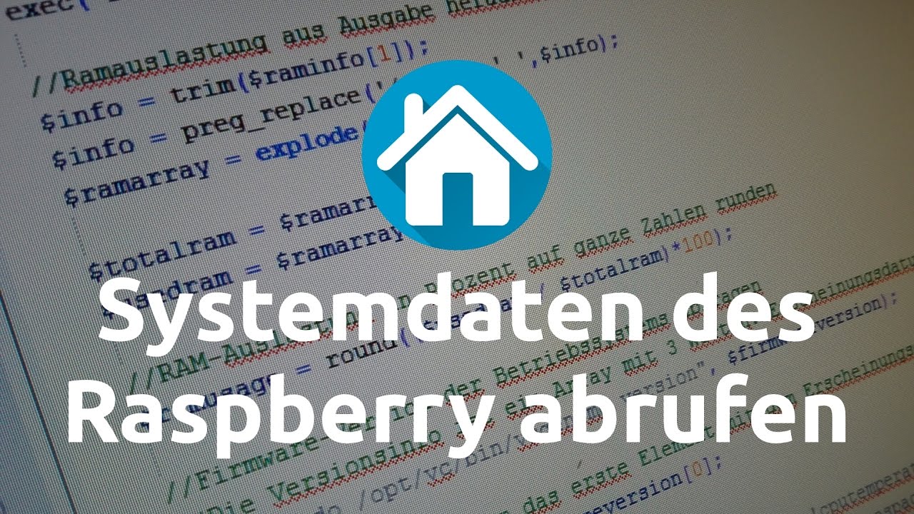 Systemdaten des Raspberry abrufen | Smarthome Blogger