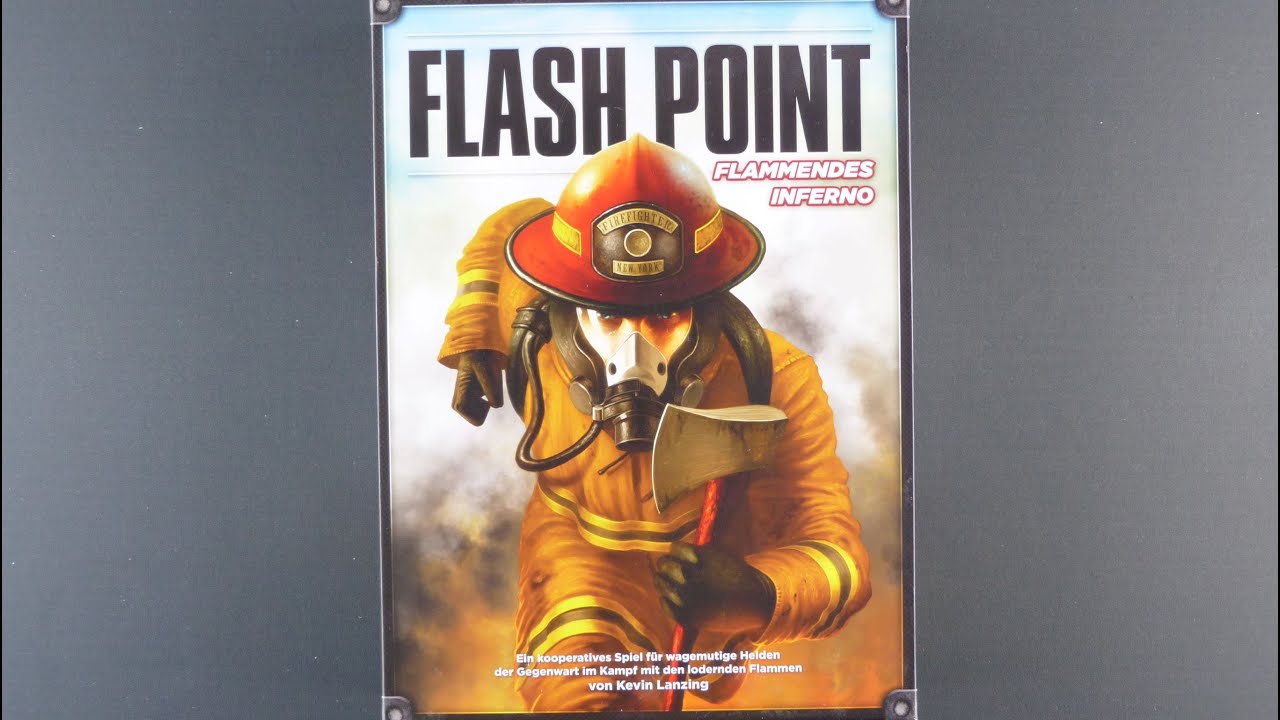 Flash Point - Rettet Leben im Auftrag der Feuerwehr - Regeln & Review + Gewinnspiel