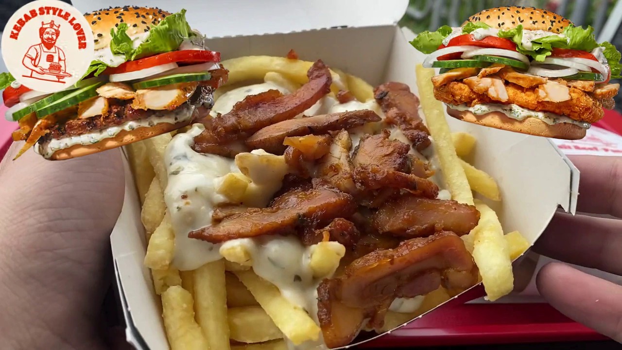 Burger King Kebab Menu: New Kebab Burger and Loaded Kebab Style Fries!