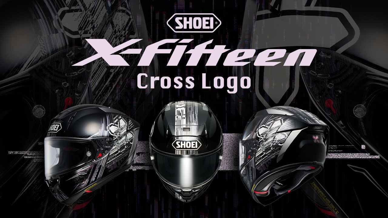 SHOEI X-Fifteen: CROSS LOGO