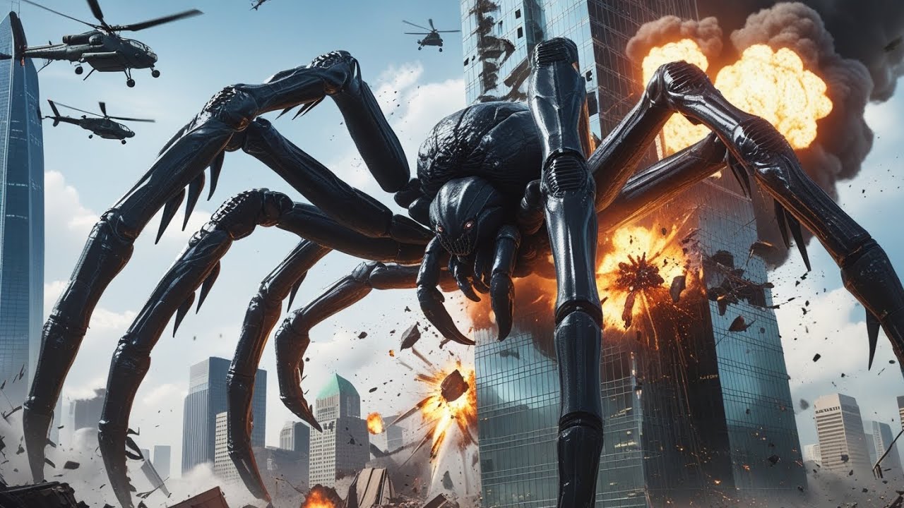 ‎Big As Spider ( 2013 ) Film Explained in Hindi / Urdu | Big Spider Monster Summarized ‌हिन्दी