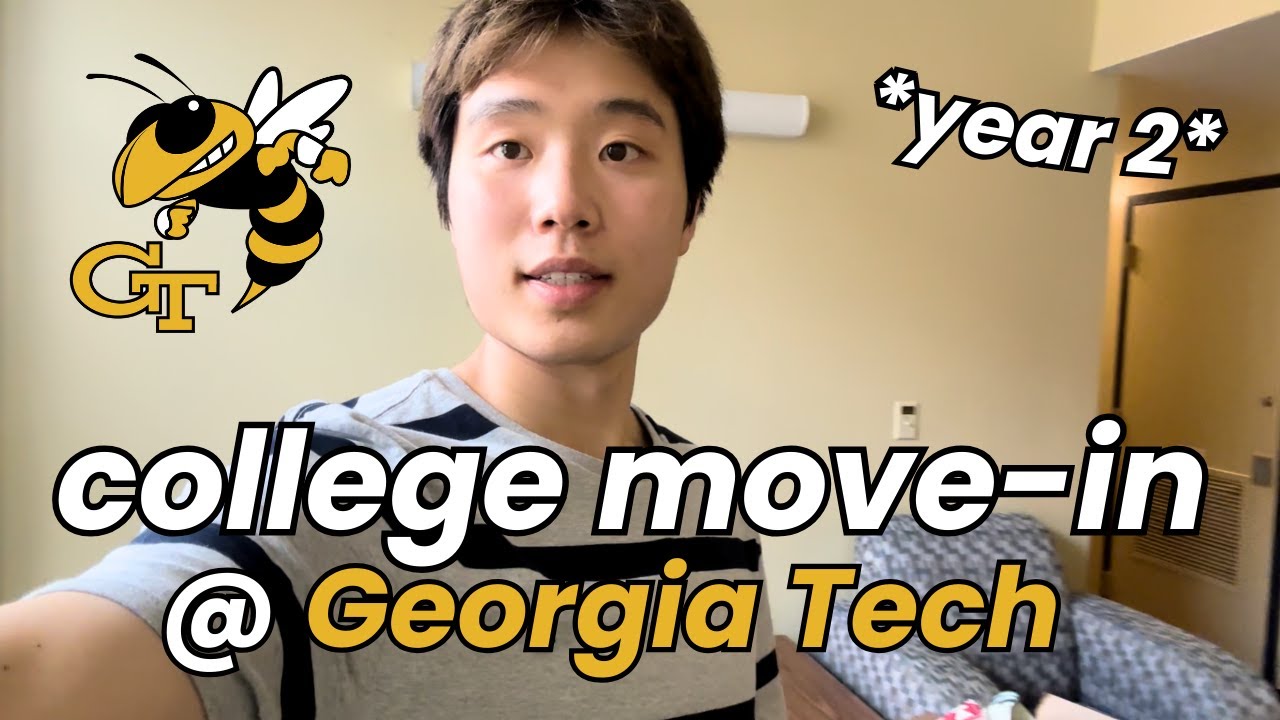 College Move-In Vlog at Georgia Tech! *Year 2*