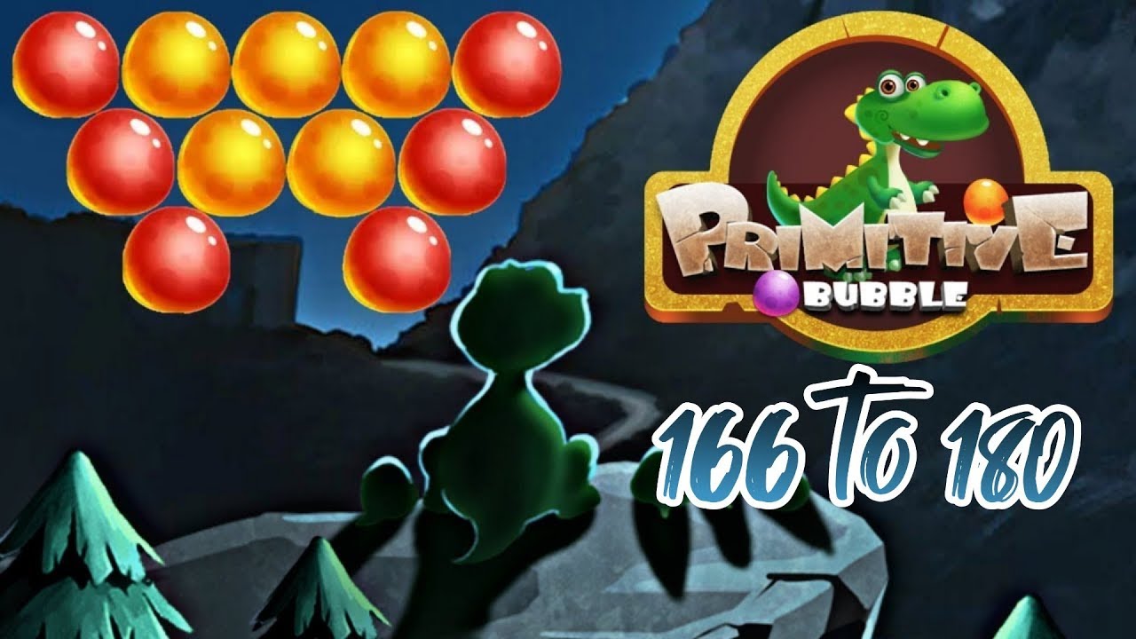 Primitive Bubble Gameplay Level 166 to 180 YaHruDv
