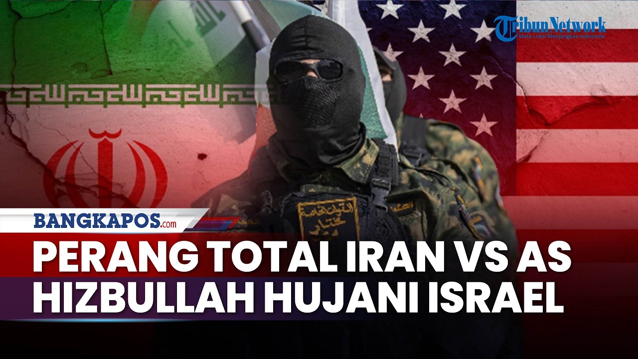 Perang Total Iran VS AS Hizbullah Siap Hujani Israel Pakai Ribuan Rudal Garda Terdepan Zona Perang