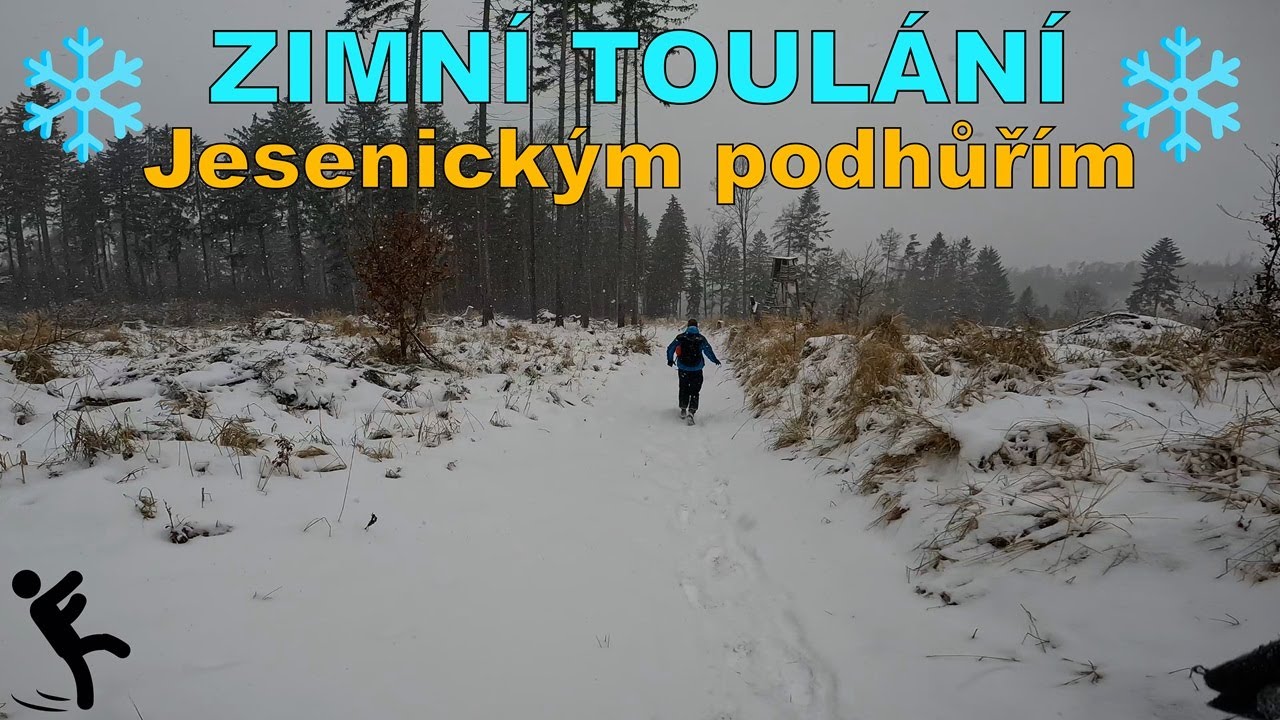Zimní toulání podhůřím Jeseníků
