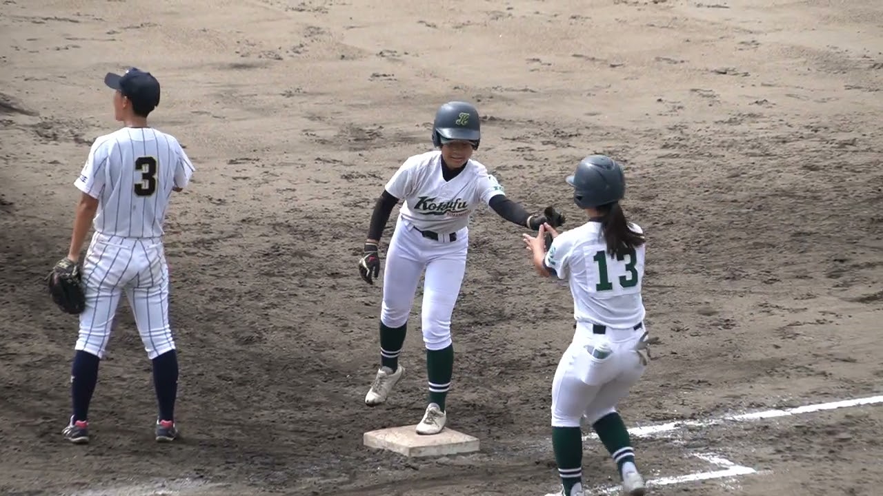 【女子】熊本国府高校野球部プレー集(３回戦)　2024年(令和6年)