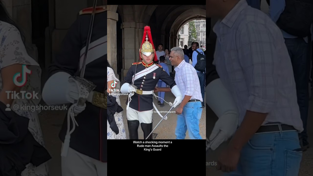 Rude Tourist Assaults the King&rsquo;s Guard