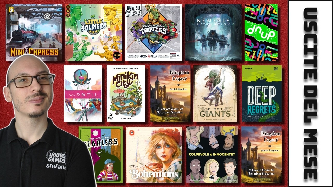GIOCHI DA TAVOLO: Le Nuove Uscite Di Maggio 2026 - SPECIALE PLAY BOLOGNA