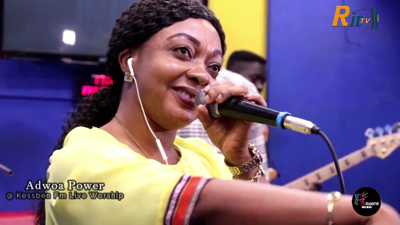 Wow!💥Prophetic Live Worship..ADWOA POWER, Deeper Worship Medley @ Kessben Live Worship