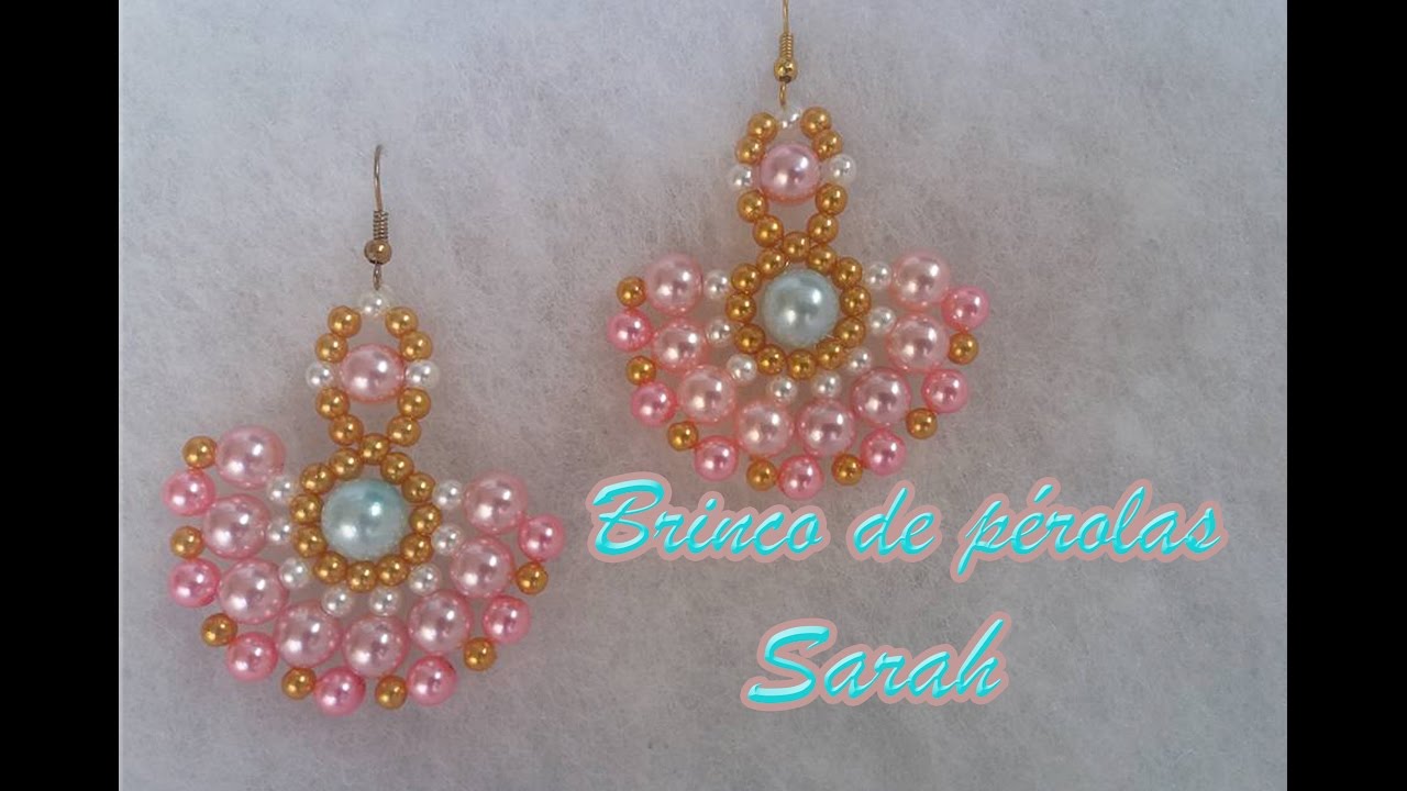 Brinco de pérolas Sarah