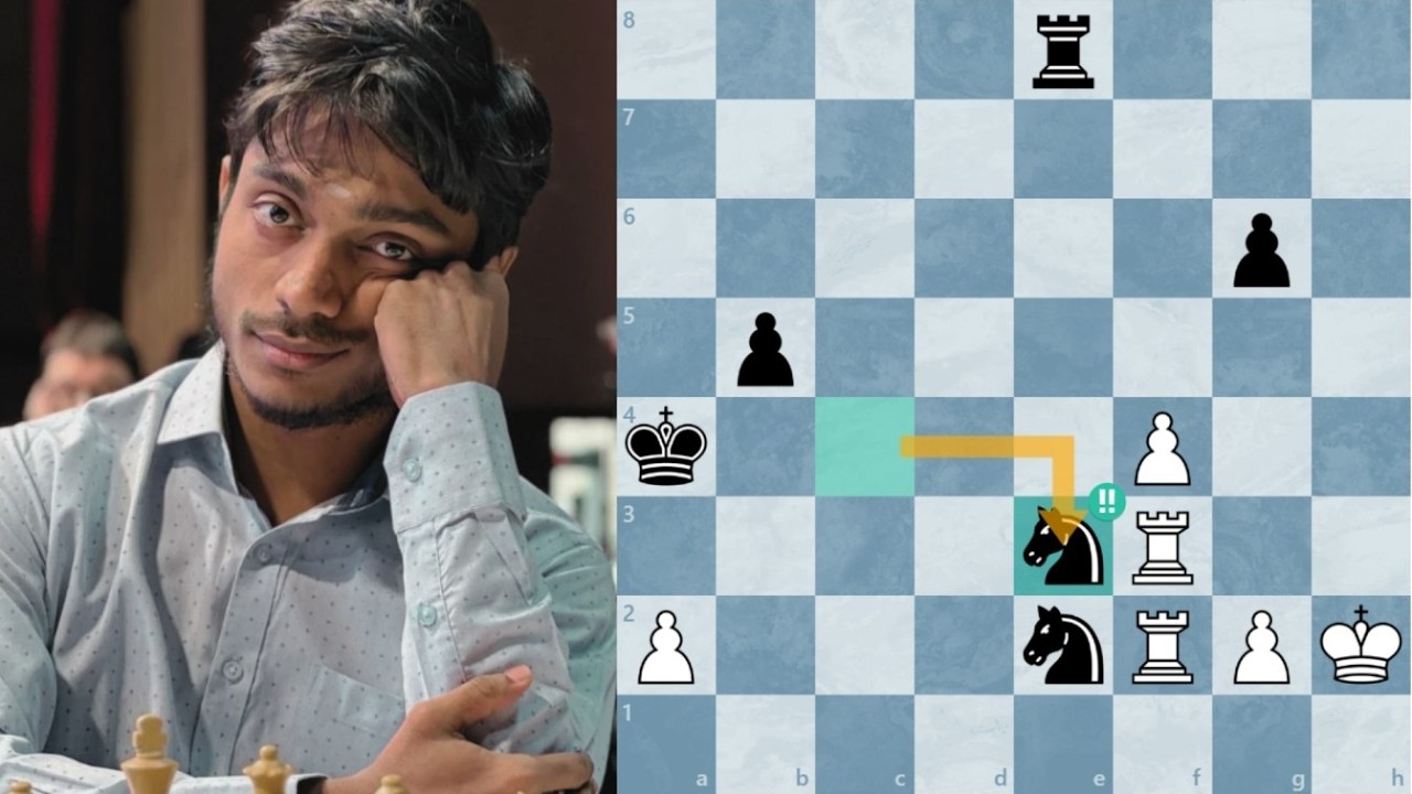Aravindh’s Masterclass: How He Outplayed World Champion Gukesh in Prague