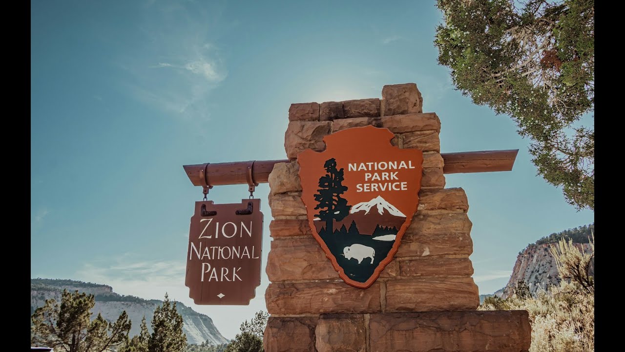 Zion National Park – Cinematic 4K Nature Slideshow | Relaxing Nature