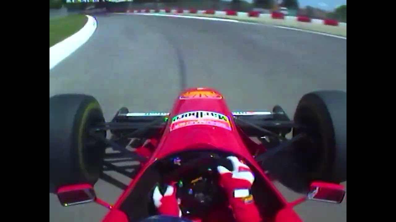 F1 – Michael Schumacher (Ferrari V10) Onboard – San Marino 1996