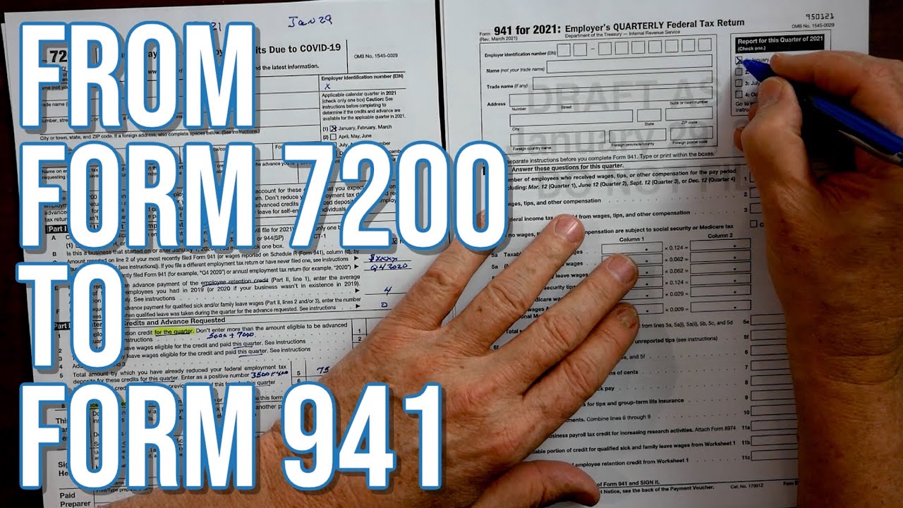 How to Quickly Input Form 7200 Advance Credit on the 941