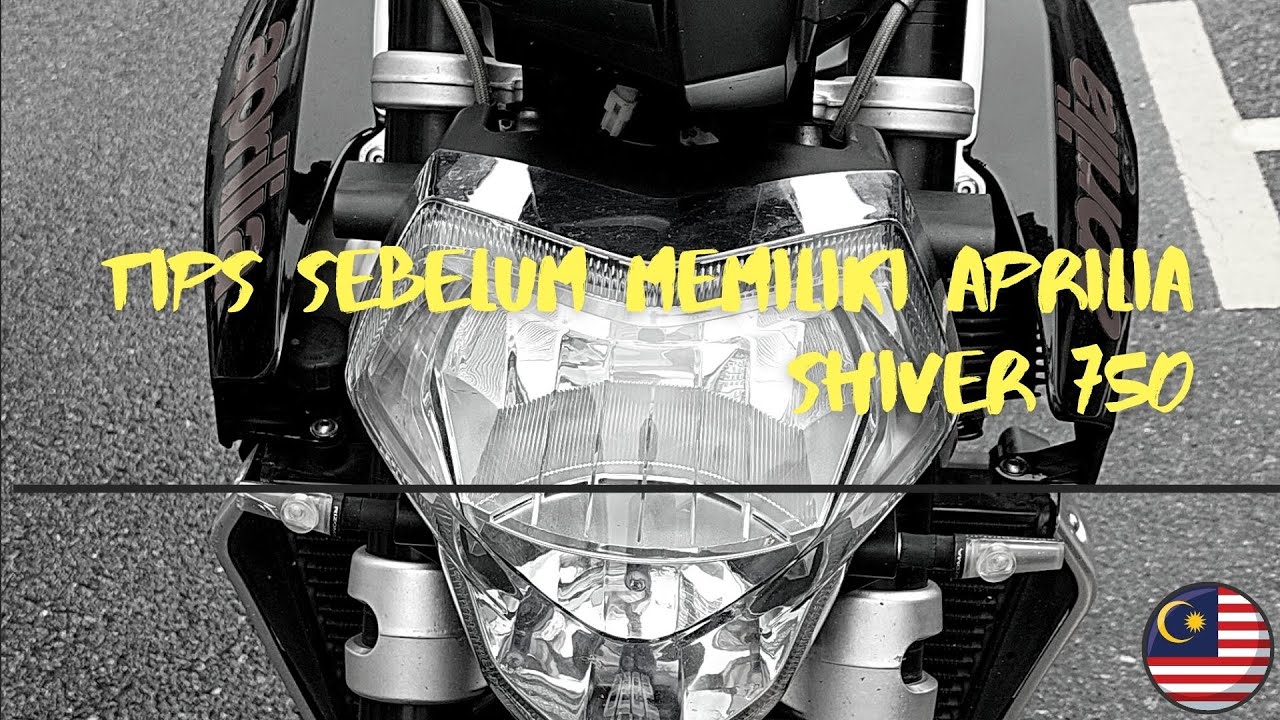 Aprilia Shiver 750: Tips sebelum memiliki