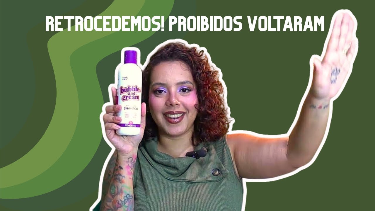 RETROCESSO? A VOLTA DOS SULFATOS, PETROLATOS E SILICONES PARA CABELOS CACHEADOS - Tamires Maia