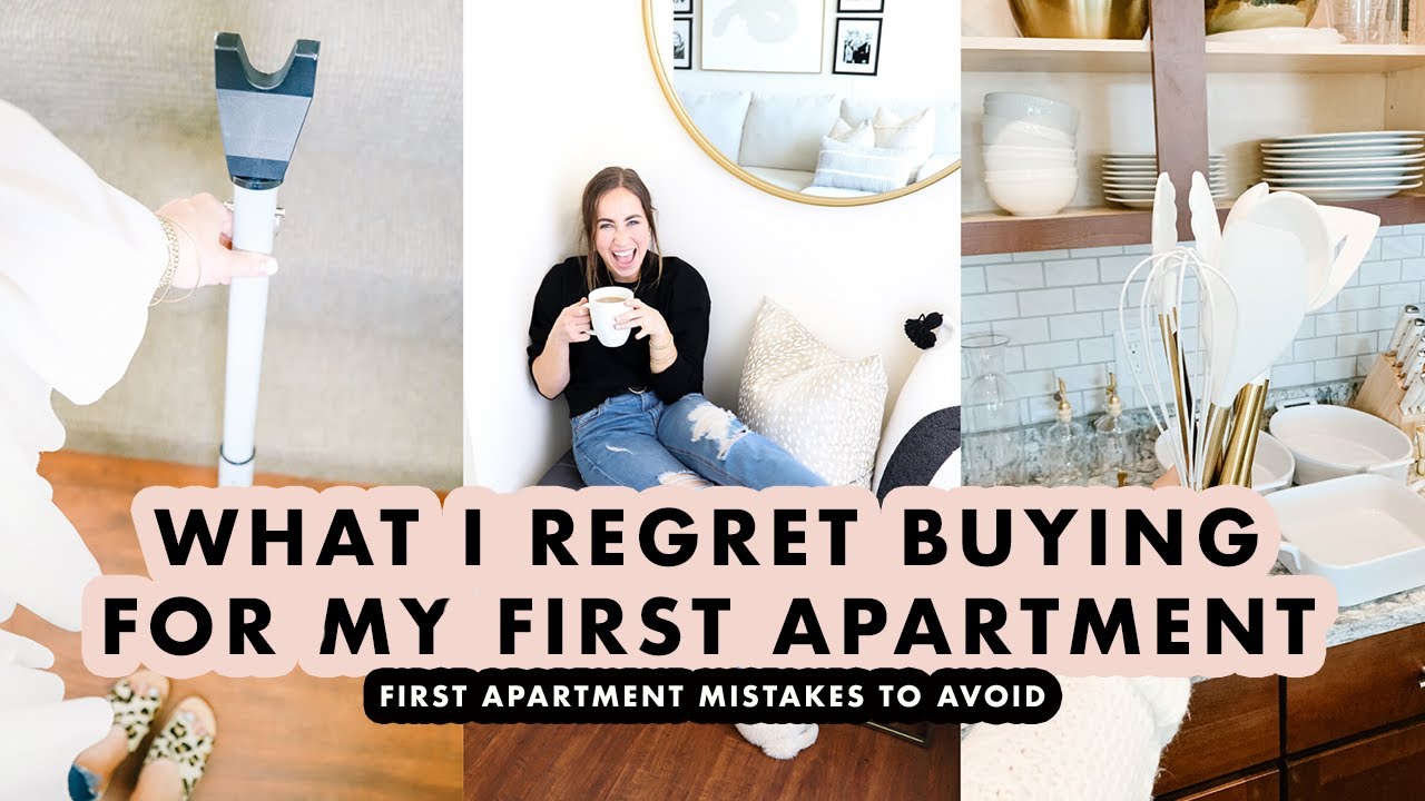 What I Regret Buying For My First Apartment