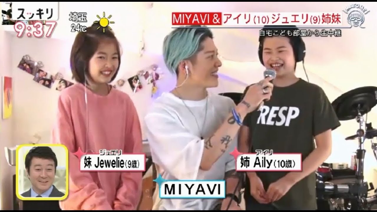 MIYAVI Aily Jewelie AKA Ishiharas on SUKKIRI [300420]