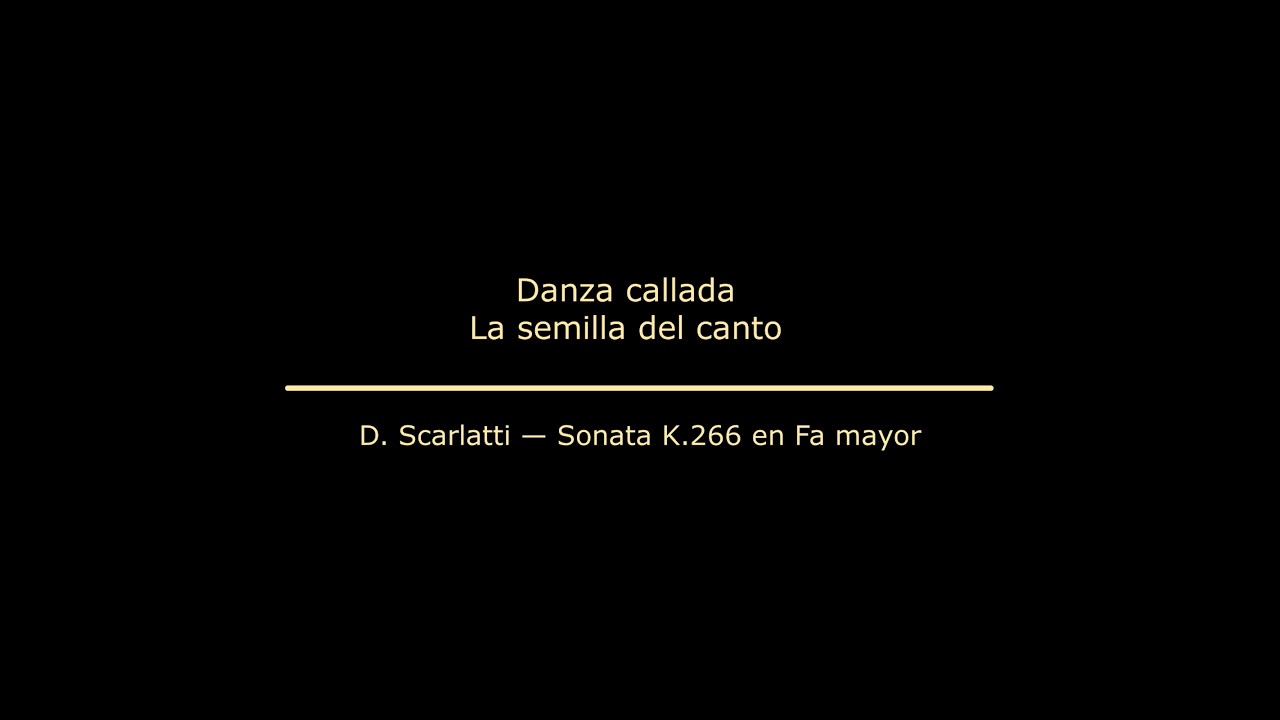Danza callada La semilla del canto Pro