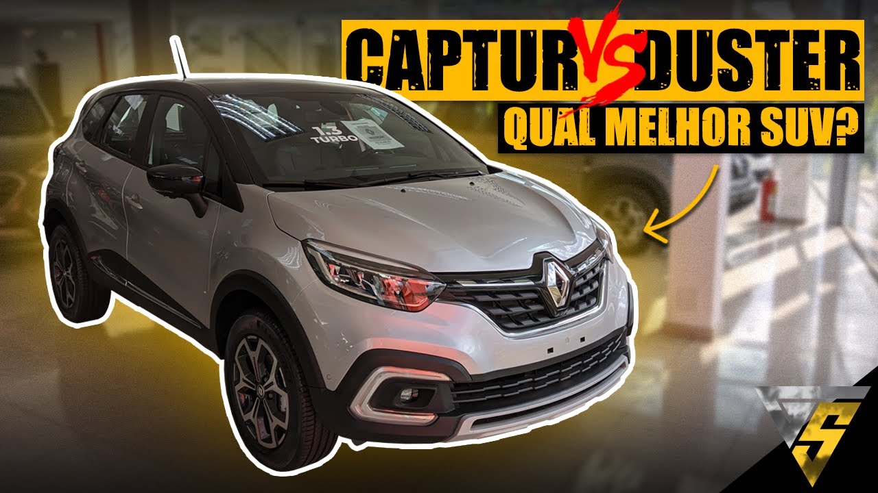 CAPTUR VS DUSTER - QUAL MELHOR SUV DA RENAULT - COMPARATIVO