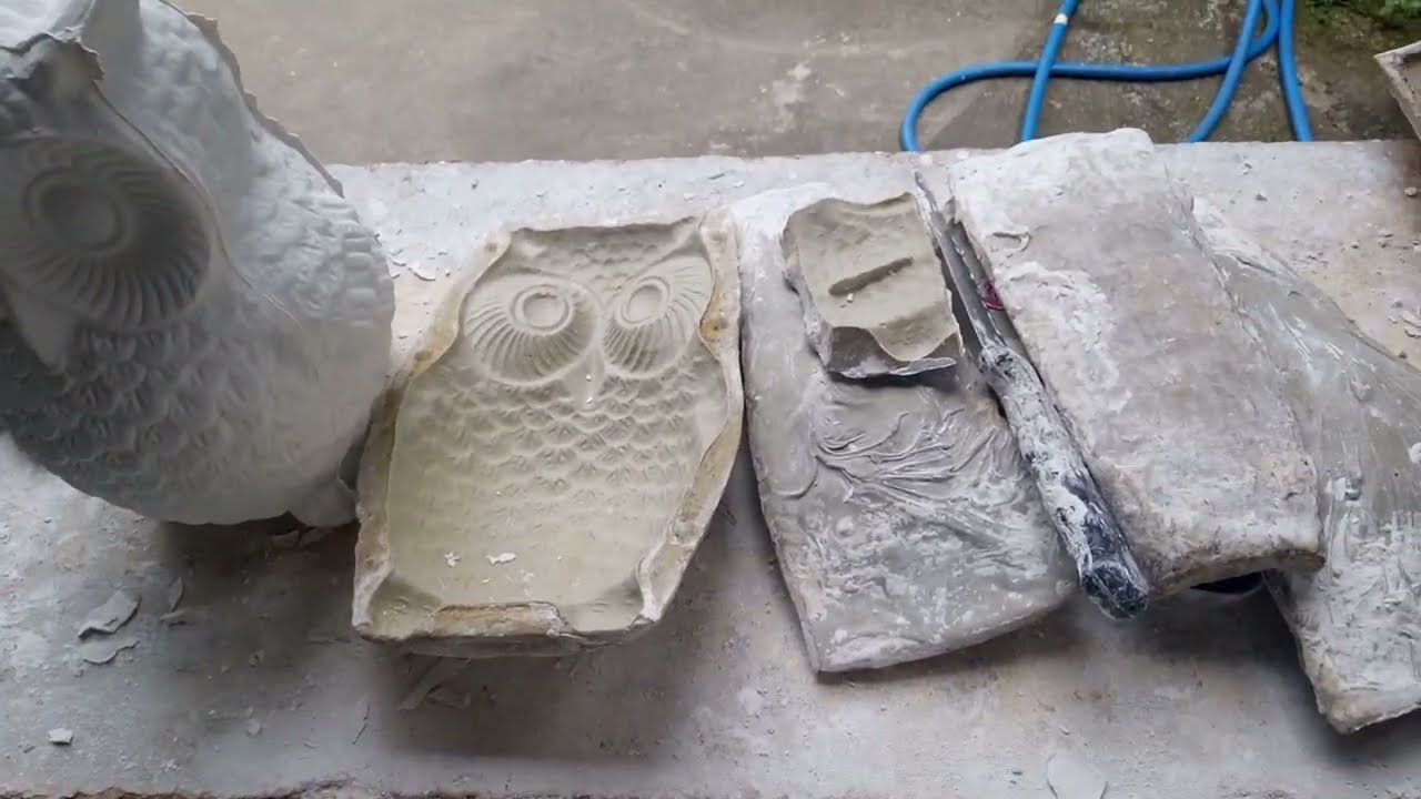 M.s artesanato em gesso forma de massa plástica e melhor que a de fibra😳😳